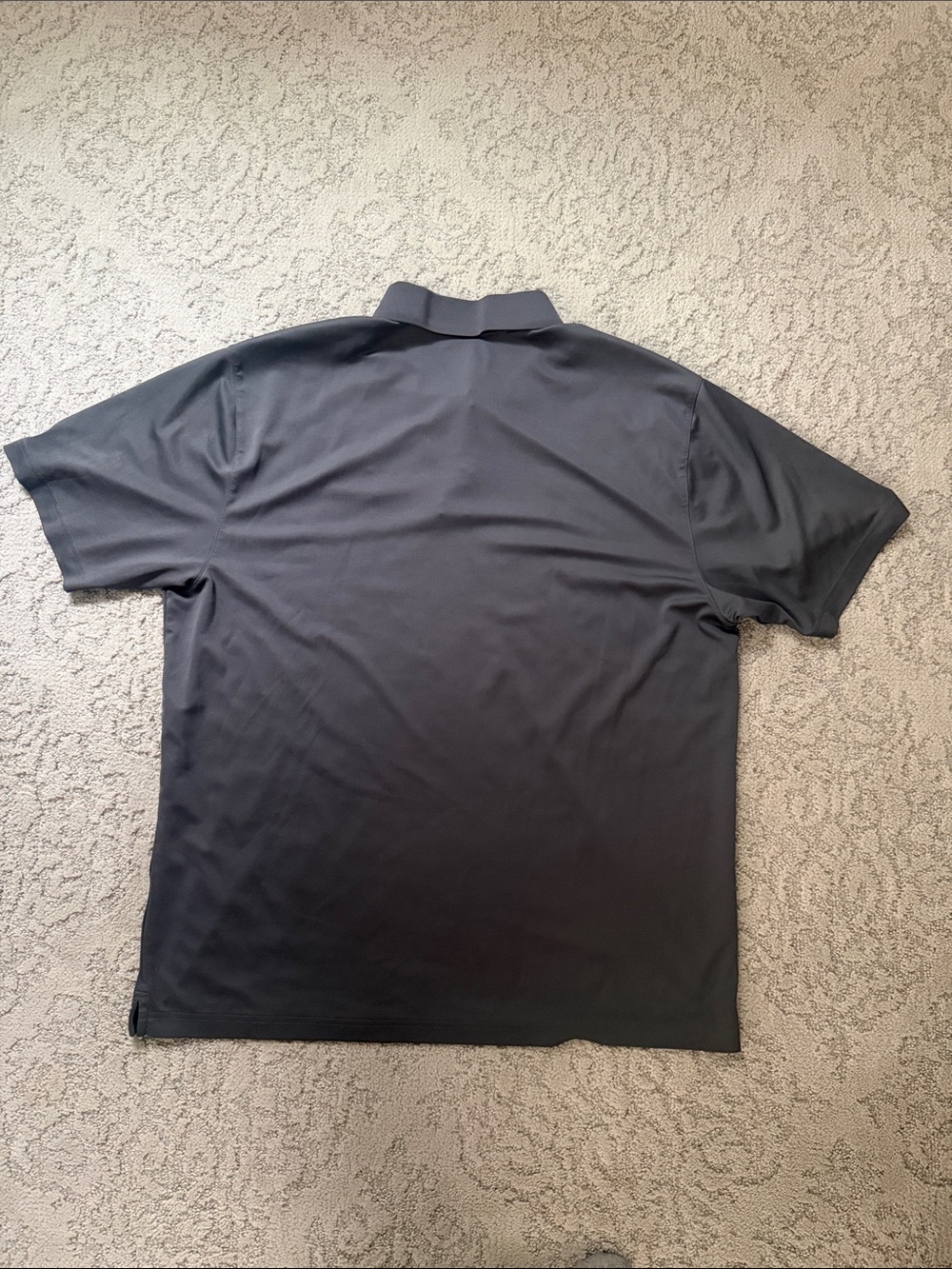 Rutgers Under Armour Men's Charcoal Gray Polo with R - Picture 4 of 5